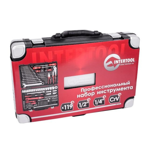 Профессиональный набор инструментов INTERTOOL ET-7119