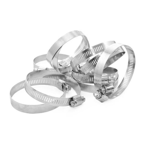 Хомут стальной оцинкованный 12,7 мм D 52-76 мм INTERTOOL TC-0152