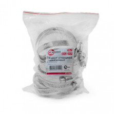 Хомут стальной оцинкованный 12,7 мм D 52-76 мм INTERTOOL TC-0152