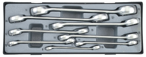 Набор ключей разрезных 8 пр. (код T5082)