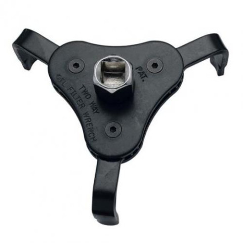 Съемник масляного фильтра 3-х лапый с плоскими захватами 63-102 мм (код 61904A)