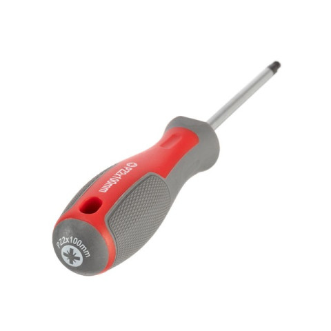 Отвертка крестовая PZ2*100 мм, CR-V INTERTOOL VT-3333