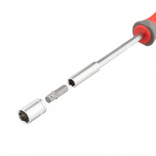 Отвертка с комплектом насадок 16 ед INTERTOOL VT-3345