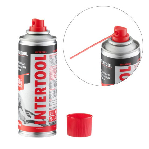 Смазка проникающая универсальная, аэрозоль 200 мл. INTERTOOL FS-4020