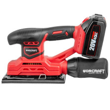 Аккумуляторная шлифмашина вибрационная WORCRAFT CFS-S20Li