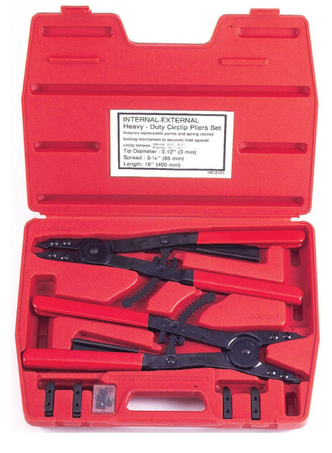 Набор стопорных пассатижей 12 пр. (код 912U1)