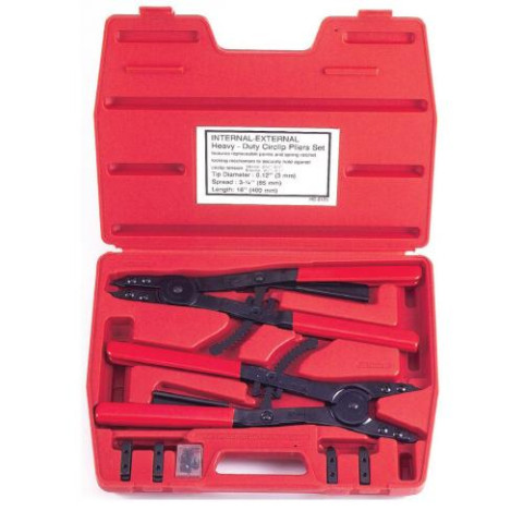 Набор стопорных пассатижей 12 пр. (код 912U1)