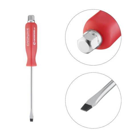 Отвертка ударная SL6x125мм INTERTOOL HT-0483