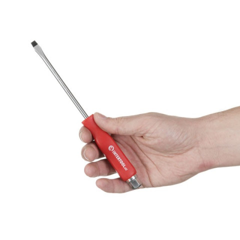 Отвертка ударная SL6x125мм INTERTOOL HT-0483