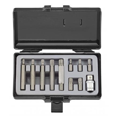 1/2 Набор бит Spline 10 мм 11 пр. (М5-М12) (FORCE 4112)