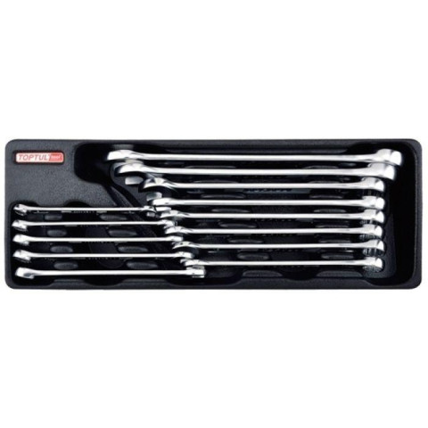 Набор ключей комбинированных дюймовых 1/4"-5/16"мм 13 ед. (в ложементе) TOPTUL GBAT1304