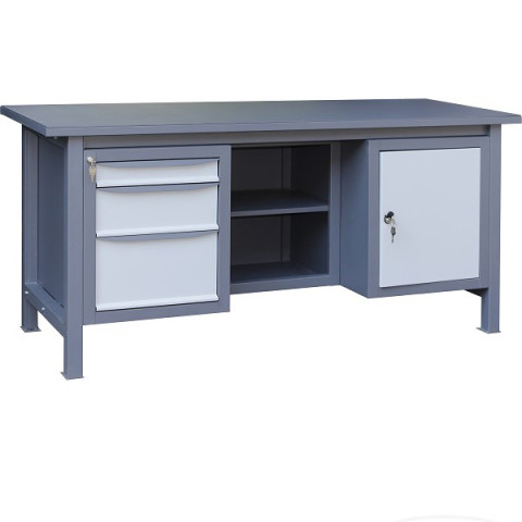 Верстак металлический ВТ 41 МСБ/Пу/Д Ч