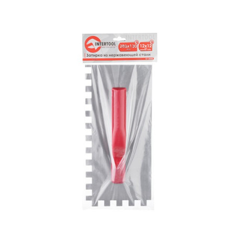 Затирка cтальная оцинкованная INTERTOOL KT-0008