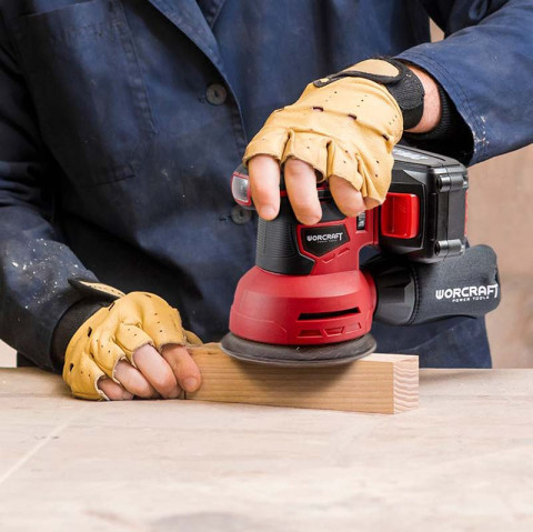 Аккумуляторная шлифмашина эксцентриковая WORCRAFT CRS-S20Li