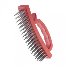 Щетка ручная для зачистки ржавчины INTERTOOL BT-0010