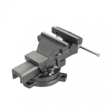 Тиски слесарные поворотные 125мм INTERTOOL HT-0082