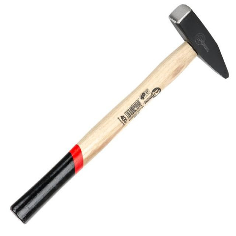 Молоток слесарный 400г ручка ясень INTERTOOL HT-0253