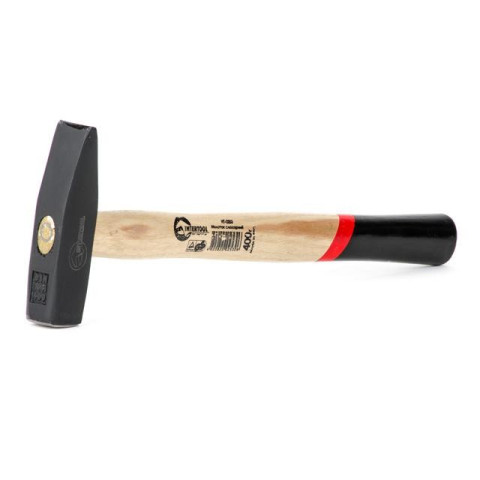 Молоток слесарный 400г ручка ясень INTERTOOL HT-0253