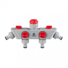 Распределитель 4-х канальный с регулировкой каждого канала INTERTOOL GE-2004