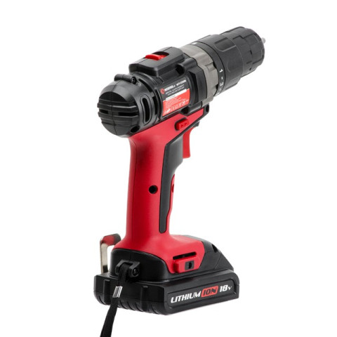 Дрель-шуруповерт аккумуляторная, Li-Ion 18В INTERTOOL WT-0328