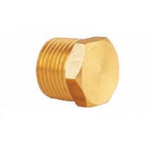 Фитинг латунный заглушка 1/2" (m)