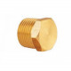 Фитинг латунный заглушка 1/2