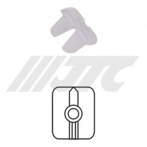 Автомобильная пластиковая клипса (цоколь лампы 1/4") ( уп 200 шт.)