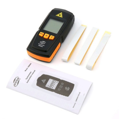 Тахометр бесконтактный (2,5-99999 об/мин) BENETECH GM8905