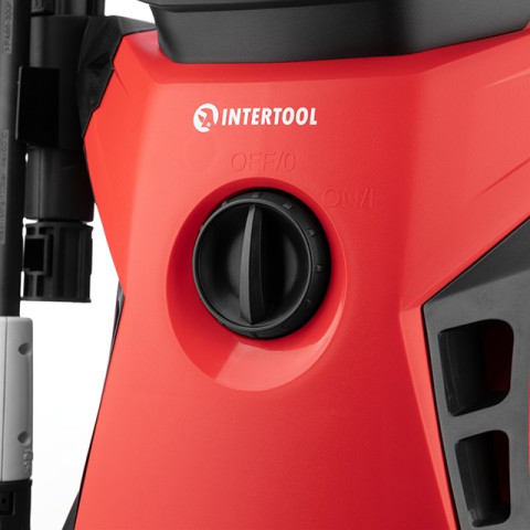 Мойка высокого давления 2000Вт, ном. 6,5 л/мин, макс. 7.5 л/мин, 110-160бар INTERTOOL DT-1517