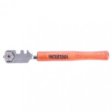 Стеклорез с 6-ю роликами INTERTOOL HT-0521