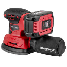 Аккумуляторная шлифмашина дельтовидная вибрационная WORCRAFT CPMS-S20Li