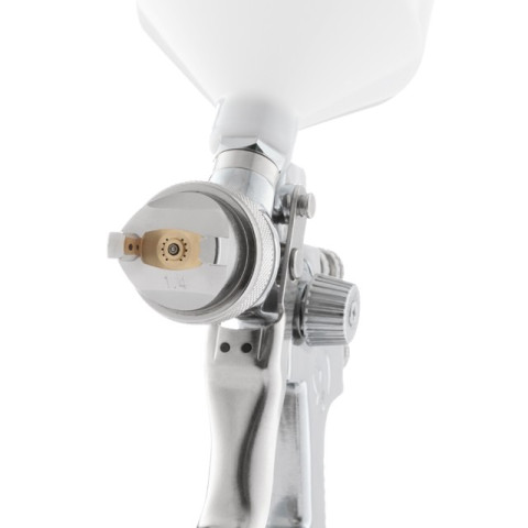 Краскопульт пневматический HVLP, верхний пластиковый бачок INTERTOOL PT-0103