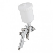 Краскопульт пневматический HVLP, верхний пластиковый бачок INTERTOOL PT-0103