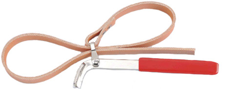 Съемник масляного фильтра ленточный с рычагом L=500 мм (код 61908)