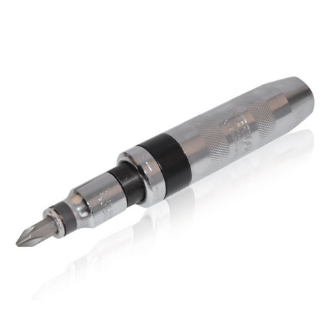 Отвертка ударная с комплектом насадок 6ед. INTERTOOL HT-0431