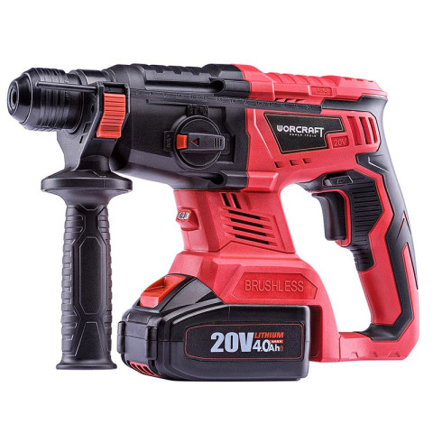 Аккумуляторный бесщеточный перфоратор WORCRAFT CRH-S20LiB