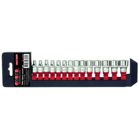 1/4" Набор головок Spline 14 пр. (код 2144Q)
