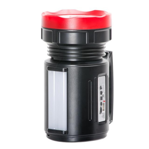 Фонарь аккумуляторный 1LED 5W + 22 SMD INTERTOOL LB-0104