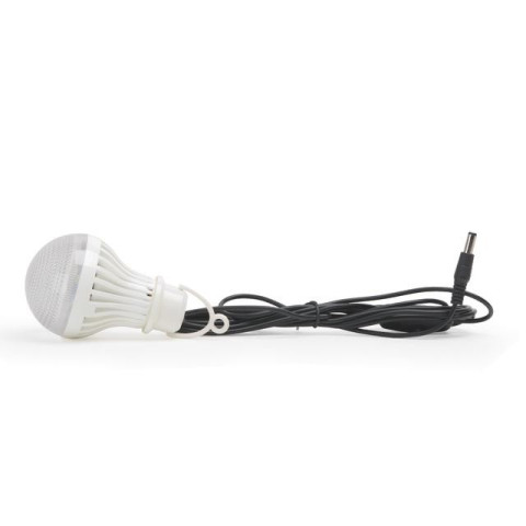 Фонарь аккумуляторный 1LED 5W + 22 SMD INTERTOOL LB-0104