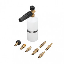 Насадка-пеногенератор универсальная для моек высокого давления, 1000 мл INTERTOOL DT-1536