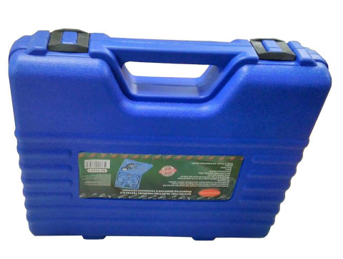 Тестер давления топлива в наборе с адаптерами 46 предметов (0-10 bar) в кейсе. ROCKFORCE RF-946G1