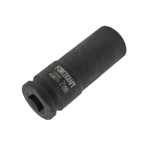 Головка ударная тонкостенная для колесных болтов и гаек 21мм 6гр. (85ммL) 1/2" FORCEKRAFT FK-4458521TH