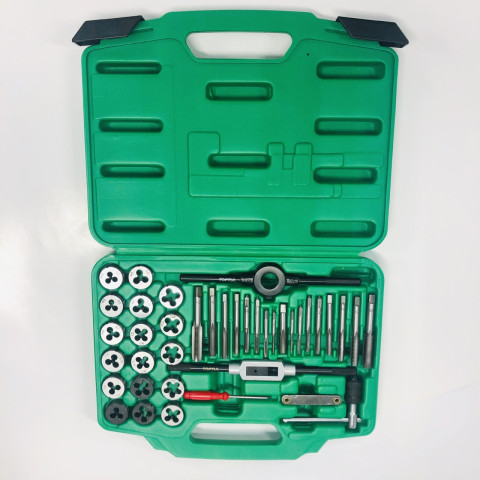 Набор метчиков и плашек 40 ед. М3-М12 Toptul (Код JGAI4001)