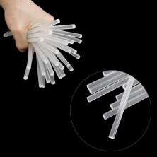 Комплект прозрачных клеевых стержней 7.4мм*200мм, уп. 1кг INTERTOOL RT-1036