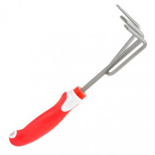 Культиватор садовый 240 мм*86 мм с комбинированной рукояткой [] INTERTOOL FT-0034