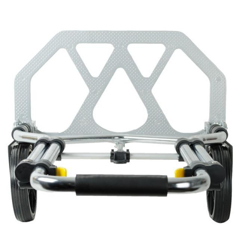 Тележка ручная складная до 100 кг, 420*480*980, колеса 170 мм, (алюминиевая) INTERTOOL LT-9012