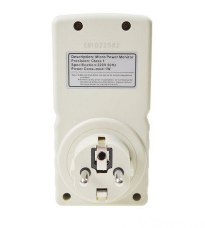 Измеритель расхода электроэнергии (ваттметр) 1A BENETECH GM87