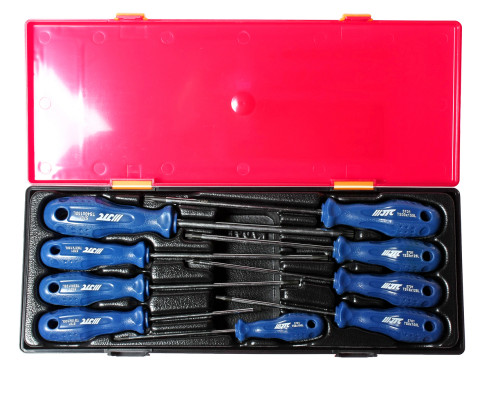 Набор отверток TORX TSH8-TSH40 с отверстием 9ед