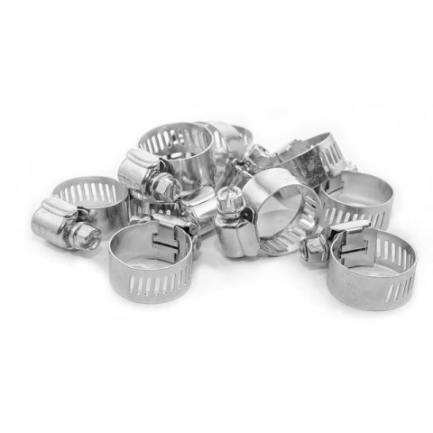 Хомут стальной оцинкованный 12,7 мм D 16-25 мм INTERTOOL TC-0116