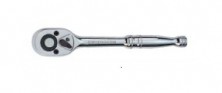 1/2" Трещотка с металлической, полированной ручкой (24 зуб.) L=245 мм (код 80245)